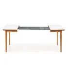 FOLDING TABLE BARRET, TABLE TOP - MATTE WHITE, LEGS - LEFKAS OAK order